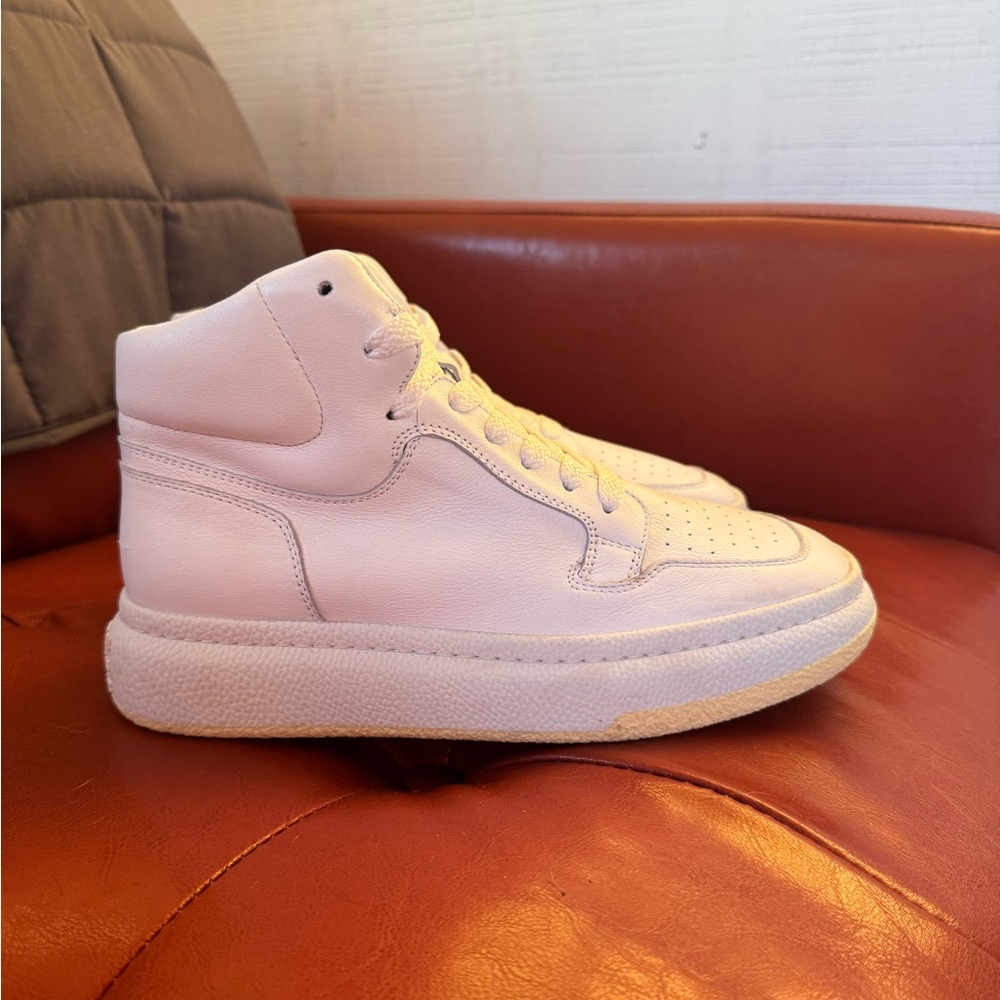 Maison Margiela MM6 size 6 white high top sneakers